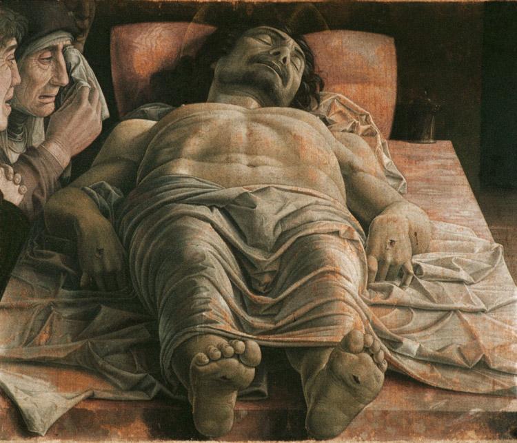 Andrea Mantegna Dead Christ (mk08) oil painting image